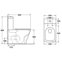 Бачок для унитаза Owl 1975 Gap Ruta-G OWLT200901/2 Белый