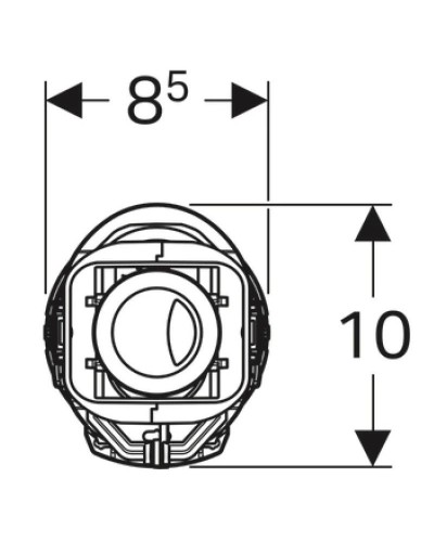 Сливной клапан, тип 240 Geberit 136.912.21.2