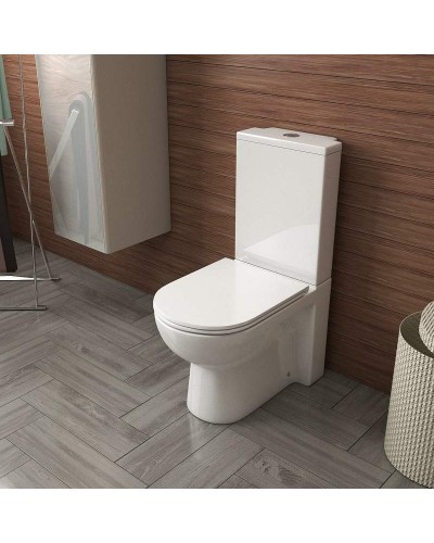 Бачок для унитаза Owl 1975 Artic Cirkel-G OWLT190901/2 Белый