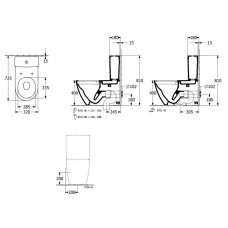 Бачок для унитаза Villeroy & Boch Subway 2.0 5706A101