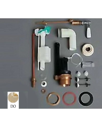 Комплект механизма слива с боковой ручкой Simas Lante D24oro