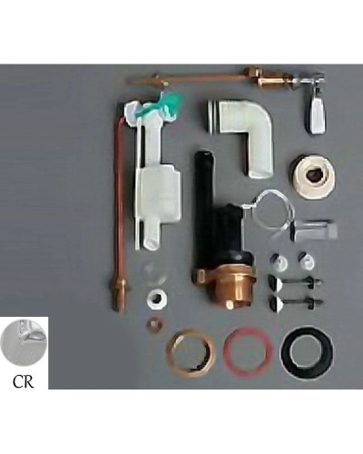 Комплект механизма слива с боковой ручкой Simas Lante D24cr