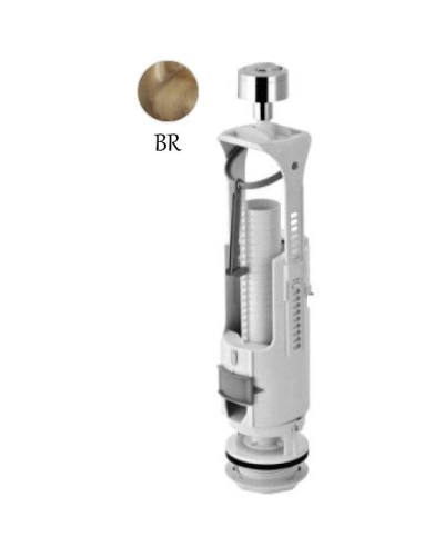 Комплект механизма слива с нижним подводом воды бронза Kerasan 750993BR