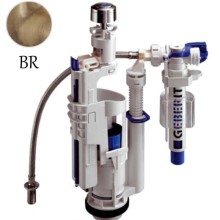 Комплект механизма слива с нижним подводом воды Geberit VA080br для бачка Globo