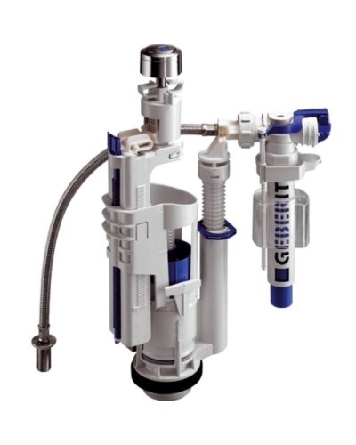 Комплект механизма слива с нижним подводом воды Geberit VA124cr для бачка Globo