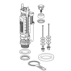 Сливной клапан, тип 290 Geberit 282.000.21.3