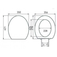 Сиденье для унитаза Roca Mateo ZRU9302815 Белое