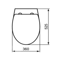 Крышка-сиденье для унитаза Ideal Standard Ecco R195001