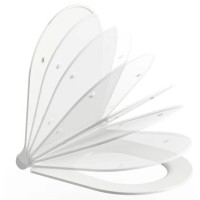 Сиденье для унитаза с механизмом Soft-Close Ravak Uni Chrome Slim X01550