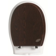 Сиденье с микролифтом для унитаза Simas Arcade AR008noce/cr