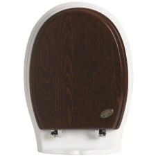 Сиденье с микролифтом для унитаза Simas Arcade AR008noce/cr