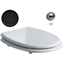 Сиденье с микролифтом для унитаза Simas Arcade AR006nero/cr