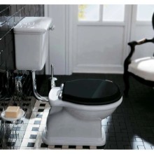 Сиденье с микролифтом для унитаза Simas Arcade AR006nero/cr