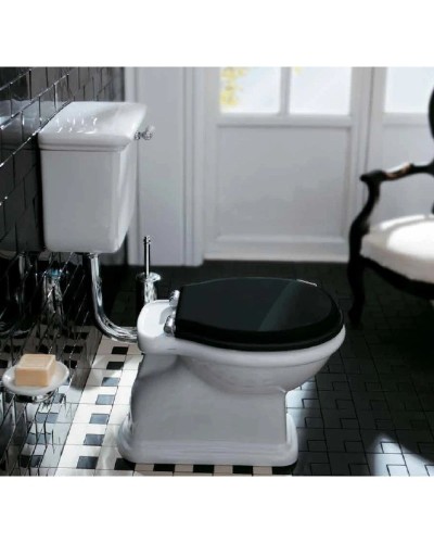 Сиденье с микролифтом для унитаза Simas Arcade AR006nero/cr
