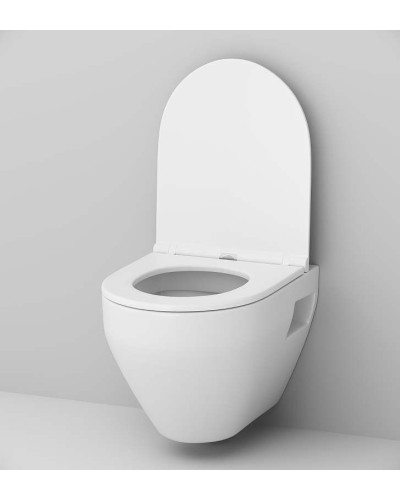 Сиденье для унитаза AM.PM Spirit V2.0 C707857WH Белое с микролифтом