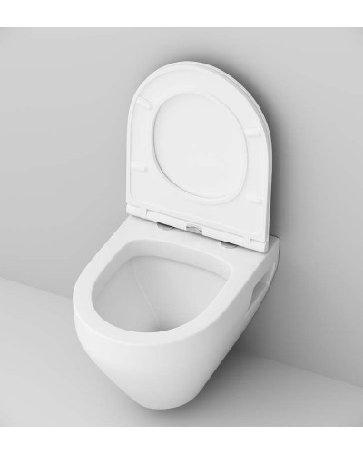 Сиденье для унитаза AM.PM Spirit V2.0 C707857WH Белое с микролифтом