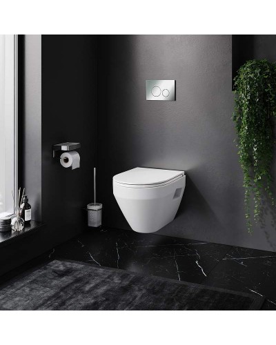 Сиденье для унитаза AM.PM Spirit V2.0 C707857WH Белое с микролифтом