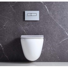 Сиденье для унитаза BelBagno Alpina BB309SC Белое с микролифтом