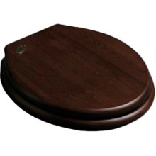 Сиденье для унитаза с микролифтом орех/бронза Simas Londra LO009Snoce/br