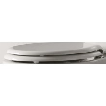 Сиденье для унитаза белый/хром Simas Londra LO002Sbi/cr