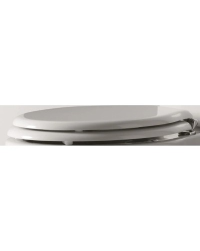 Сиденье для унитаза белый/хром Simas Londra LO002Sbi/cr