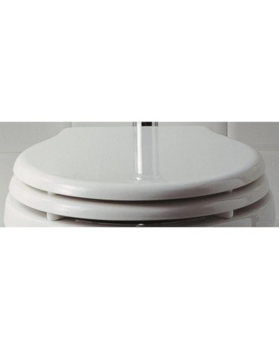 Сиденье для унитаза белый/хром Simas Londra LO002Sbi/cr