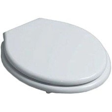 Сиденье для унитаза белый/бронза Simas Londra LO003bi/br