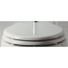 Сиденье для унитаза белый/бронза Simas Londra LO003bi/br