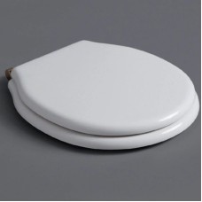 Сиденье для унитаза белый/бронза Simas Londra LO003bi/br