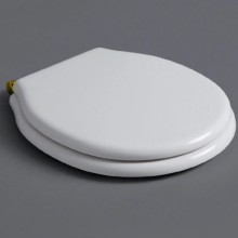 Сиденье для унитаза белый/золото Simas Londra LO003bi/oro