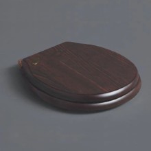 Сиденье для унитаза орех/бронза Simas Londra LO005 noce/br