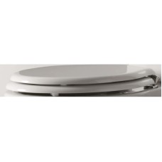 Сиденье для унитаза белый/хром Simas Londra LO002bi/cr