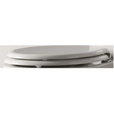 Сиденье для унитаза с микролифтом белый/хром Simas Londra LO006bi/cr