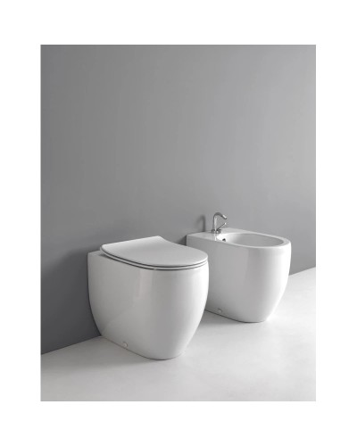 Сиденье для унитаза с микролифтом Kerasan Flo 319101