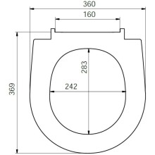 Сиденье для унитаза с микролифтом IDDIS 142PPS0I31
