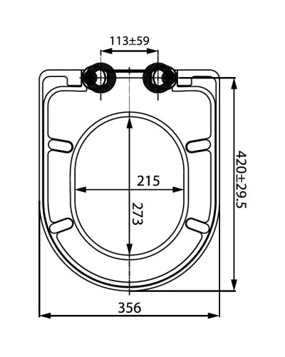 Сиденье для унитаза с микролифтом IDDIS 001DPSEI31