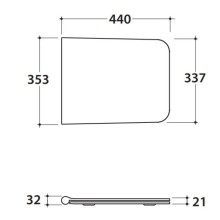 Сиденье для унитаза с микролифтом белый/хром Globo Incantho IN020bIcr