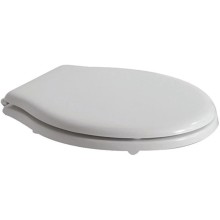 Сиденье для унитаза белый/хром Globo Paestum PA021bi/cr