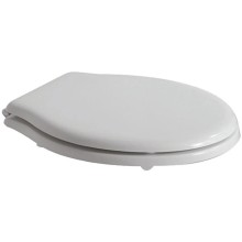 Сиденье для унитаза с микролифтом белый/хром Globo Paestum PA138bi/cr