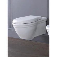 Сиденье для унитаза белый/хром Globo Paestum PA020bi/cr