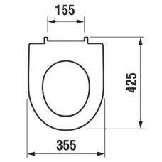 Сиденье для унитаза с микролифтом Jika Lyra Plus 8933853000001