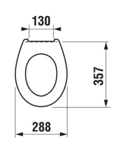 Сиденье без крышки для унитаза Jika Baby 8970373000001