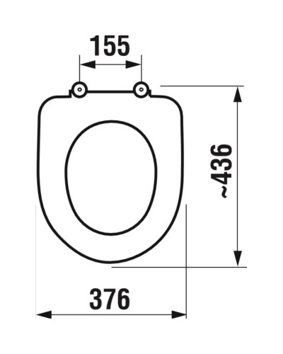 Сиденье для унитаза Jika Olymp/Baltic 8.9328.1.300.063.9
