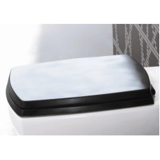 Сиденье для унитаза с микролифтом черный/хром Artceram Jazz JZA0060371