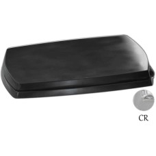 Сиденье для унитаза с микролифтом черный/хром Artceram Jazz JZA0060371