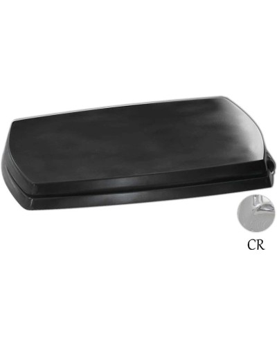 Сиденье для унитаза с микролифтом черный/хром Artceram Jazz JZA0060371