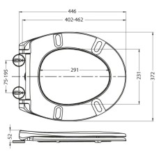 Сиденье для унитаза с микролифтом BelBagno Prospero BB2004SC