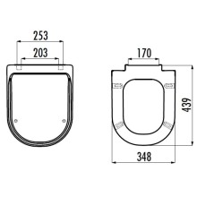 Сиденье для унитаза с микролифтом Creavit Antik KC0303.01.0000E