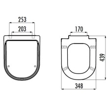 Сиденье для унитаза с микролифтом Creavit Antik KC0303.01.1300E
