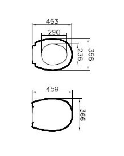 Сиденье для унитаза Vitra Conforma 115-003-006